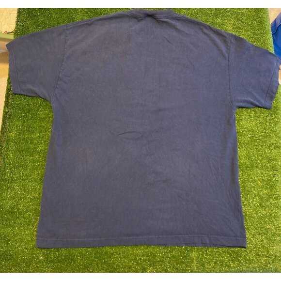 Minnesota Twins shirt mens extra large blue red Y2K Majestic short sleeve MLB W - Picture 6 of 10